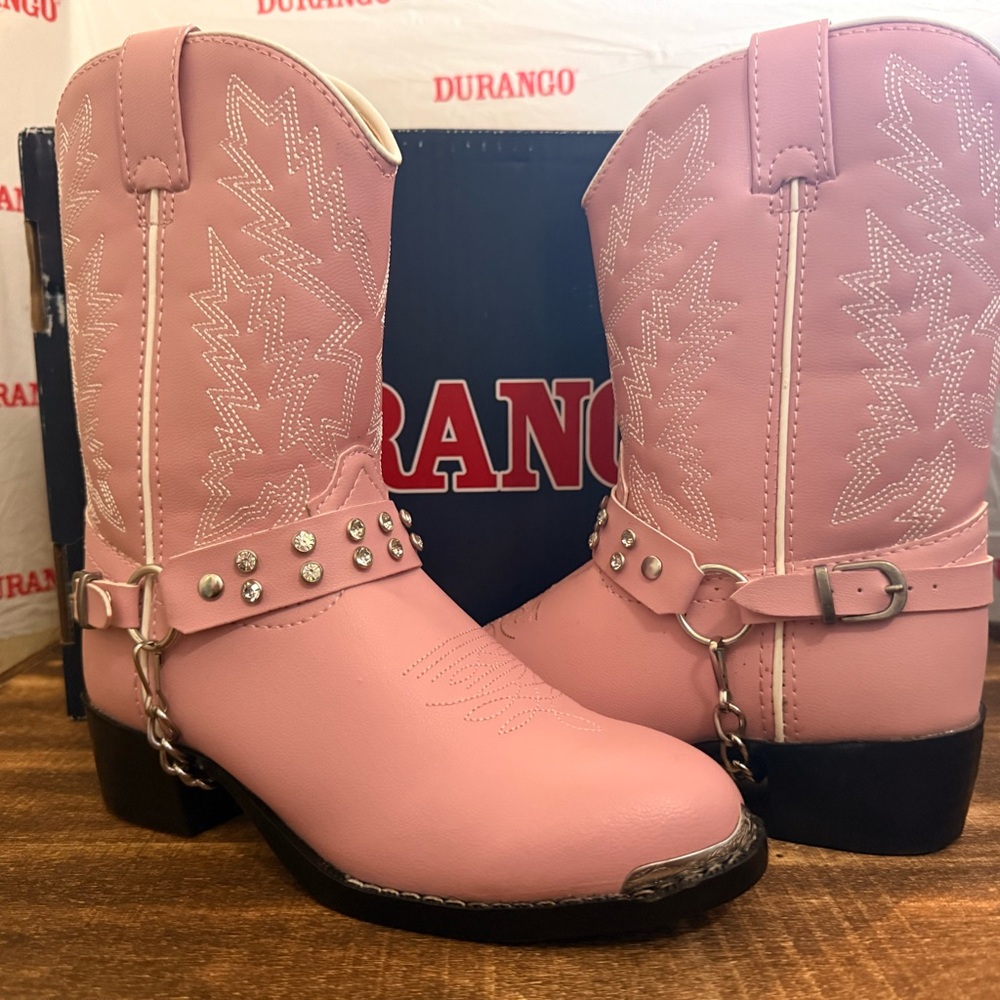 Durango Pink Western Boots